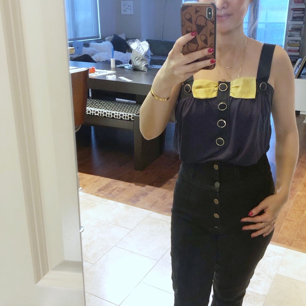 Topshop Cute Bow Camisole